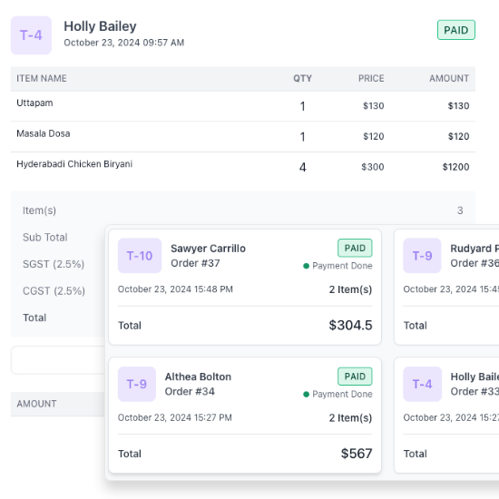 Effortless Menu Management